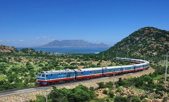 Di chuyển bằng Tàu hỏa