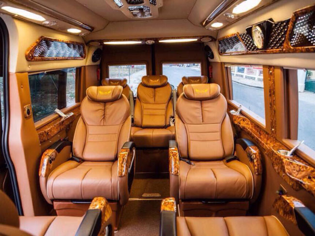 Sử dụng xe Limousine